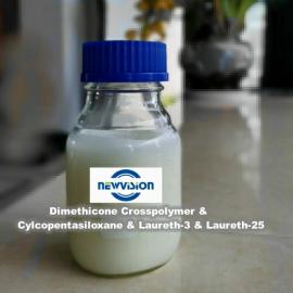 Dimethicone/Vinyl Trimethylsiloxysilicate Crosspolymer (and) Dimethicone (and) Isohexadecane (and) Laureth-3 (and) Laureth-25